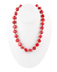 Chunky Coral Statement Necklace