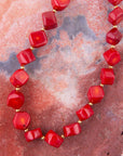 Chunky Coral Statement Necklace