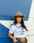 Classy Sassy Bad Assy Boxy Crop Graphic Tee