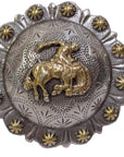 AJ Tack Bucking Bronc Rider Berry Concho