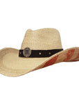 COAST GUARD HEROES PALM STRAW 101 USA