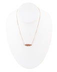 Copper Quill Necklace