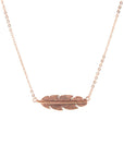 Copper Quill Necklace