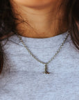 Cowboy Boot Pendant Necklace