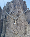 Cowboy Boot Pendant Necklace