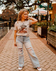 Cowboy Killer Skull Graphic Tee
