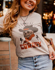 Cowboy Killer Skull Graphic Tee