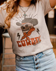 Cowboy Killer Skull Graphic Tee