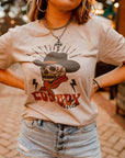 Cowboy Killer Skull Graphic Tee