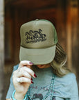 Cowgirl Rider Trucker Hat