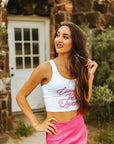 Cowgirls Make Better Lovers Cropped Tank Top