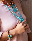 Credence Genuine Turquoise Cuff Bracelet