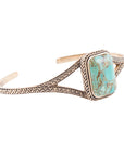 Credence Genuine Turquoise Cuff Bracelet