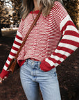 Emily Stripe Textured Sweater