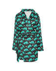 Turquoise Cowgirl Hat Women's Western Bath Robe