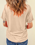 Plain Crew Neck Tee