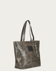 D1288 - DISTRESSED PURSE WITH SMALL TASSEL