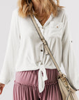 Ellie Knotted Casual Shirt