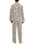 Cool Santa Christmas Men's Western Pajama Set