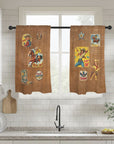 Vintage Cowgirl Window Curtains 28"x40" (2-Piece) Made in America