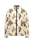Vintage Cowgirl Women's Puffy Bomber Jacket