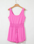 Kayleigh Drawstring Cinched Waist Romper
