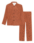 Rust Cattle Brands Men's Western Pajama Set