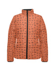 Rust Cattle Brands Women's Puffy Bomber Jacket