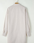 Selena Long Sleeve Button Up Shirt Dress