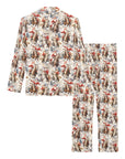 Western Santa Christmas Women's Pajama Set