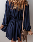 Kim Chest Pockets Tunic Shirt Mini Dress