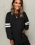 Jennifer Varsity Sweatshirt Dress