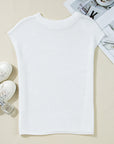 Jemma Sweater Tee with Side Slits