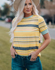 Audrey Crew Neck T Shirt