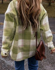 Wren Buttoned Flap Pockets Baggy Shacket