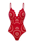 Mexican Resort Swimsuit and Skirt Set