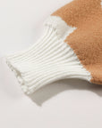 Abigail Pattern Drop Shoulder Sweater