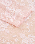 Floral Lace Sheer Mesh Long Sleeve Top