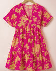 Keira Floral Smock Dress