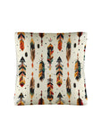 Aztec Feathers Pillow Case Made in America