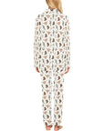Howdy Highland Cow Christmas Women's Western Pajama Set
