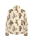 Vintage Cowgirl Women's Puffy Bomber Jacket