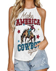 Make America Cowboy Again Rodeo Tank