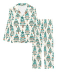 Turquoise Christmas Tree Women's Western Pajamas