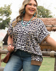 Dakota Plus Size Leopard Loose Top