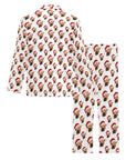 Highland Christmas Cow Men's Western Pajama Set