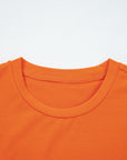 Plain Crew Neck Tee