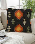 Black Aztec Pillow Case Made in America