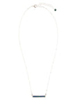 Dainty Azurite Bar Necklace