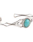 Dainty Turquoise Cuff Bracelet